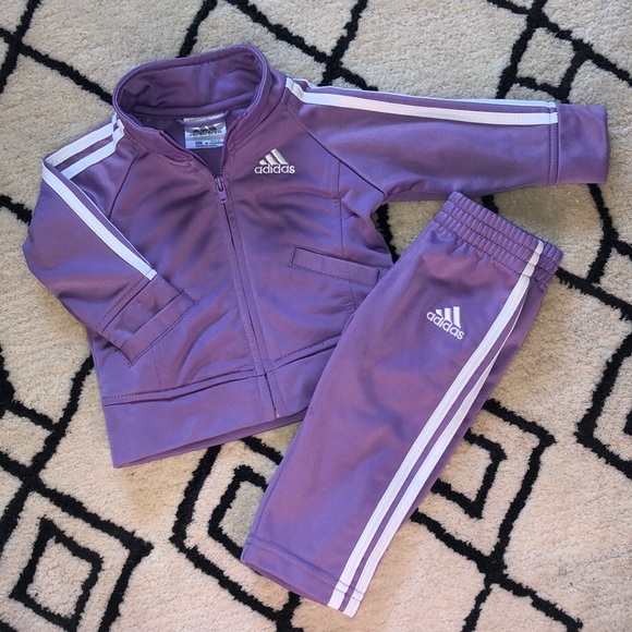 adidas Other - Adidas light purple track suit 6 months